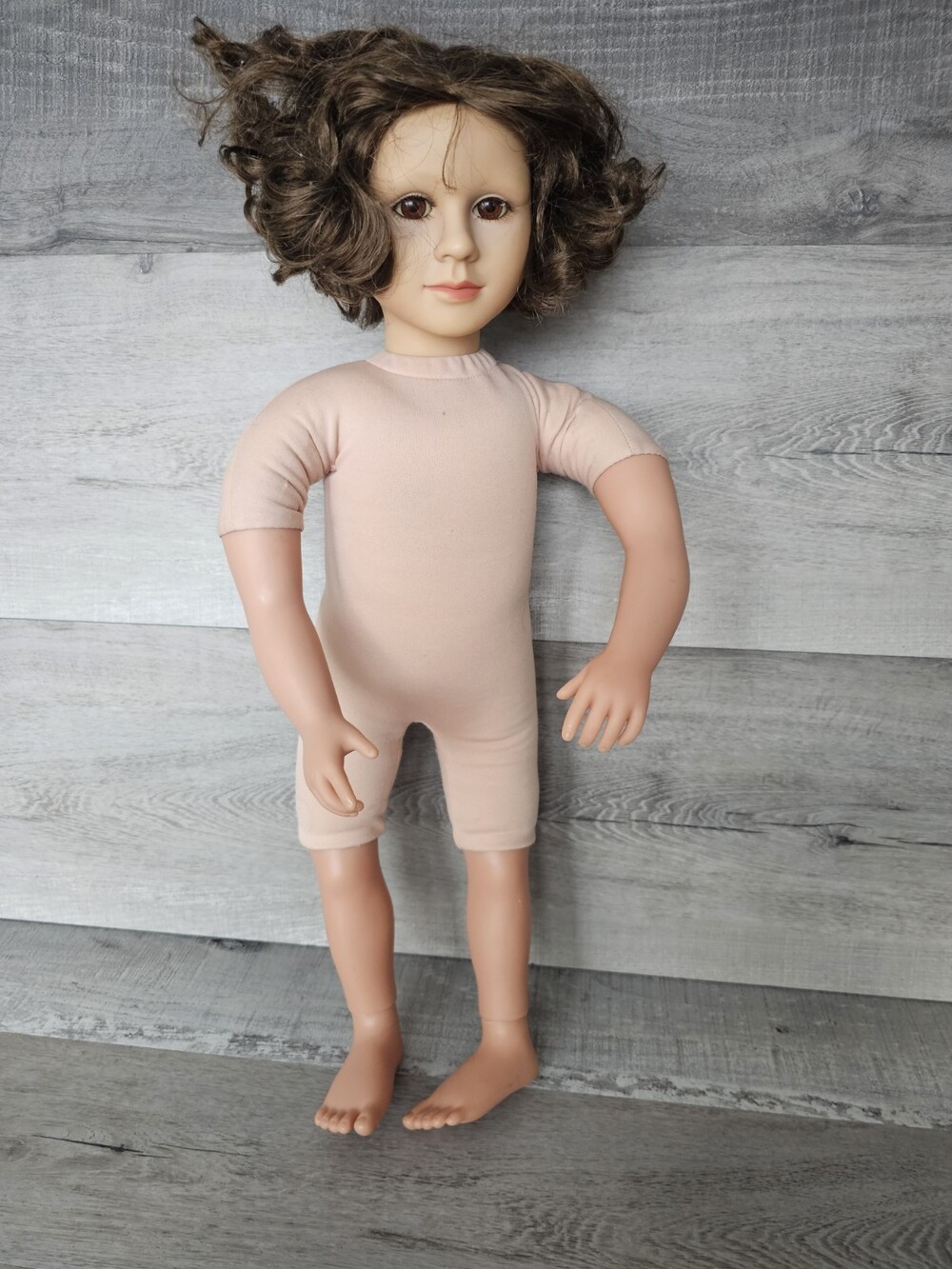 Vintage My Twinn Doll Poseable Short Brown Hair Brown Eyes Doll 2006 Rare